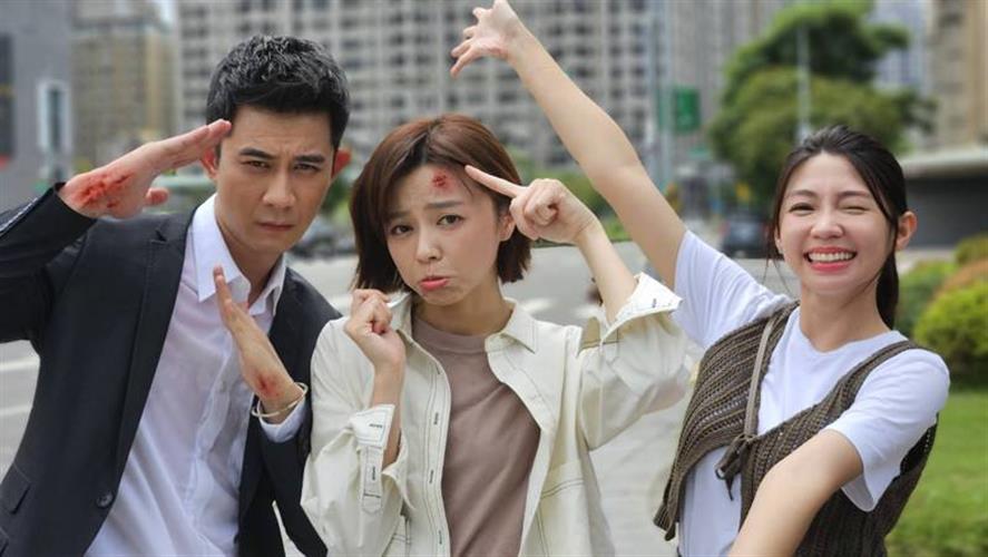 《愛的榮耀》中，曾子益(左起)、王瞳、曾智希的3人感情走向引關注。(圖／民視提供)