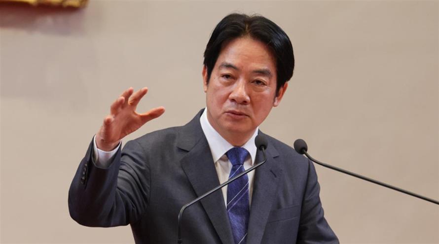 台灣民意基金會18日公布最新民調，48.2%支持總統賴清德處理國家大政方式。中央社