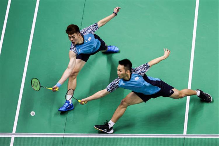 李洋、王齊麟。(圖/Getty Images)