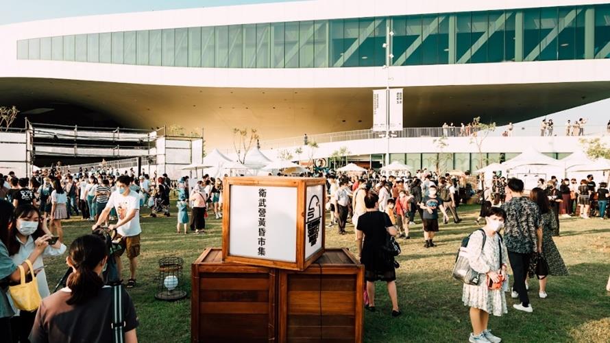 衛武營五周年慶還有市集。(圖/衛武營提供)