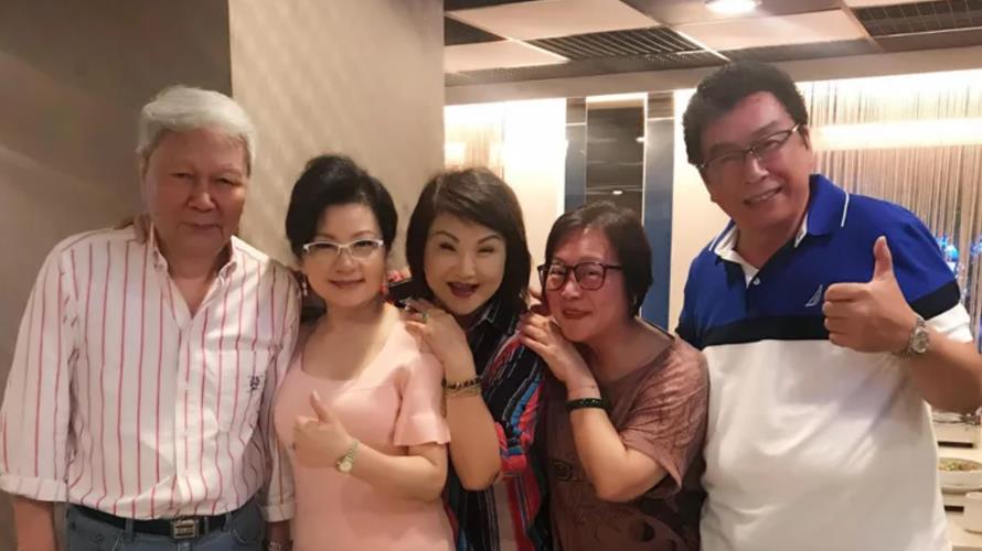 陸廣浩(左)辭世,資深藝人不捨。