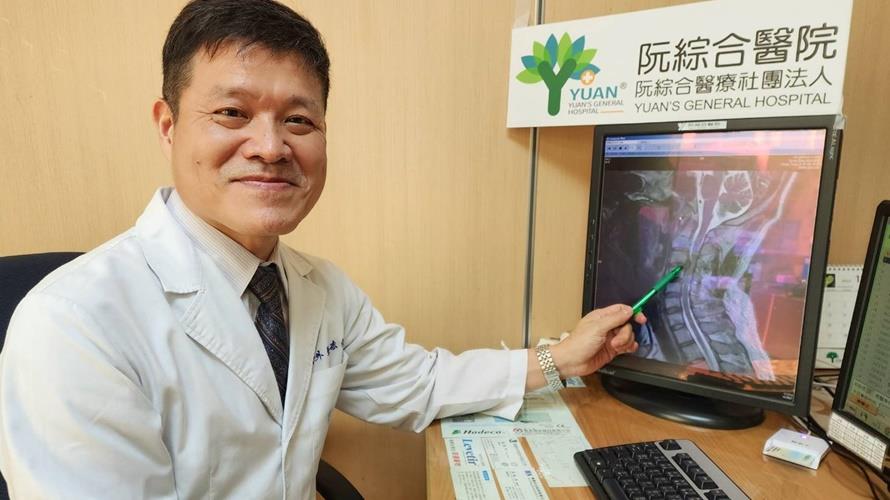 椎間盤突出或脫滑、破裂,主要是長期不良姿勢習慣加上退化,或急性外力所導致。(圖/阮綜合醫院提供)