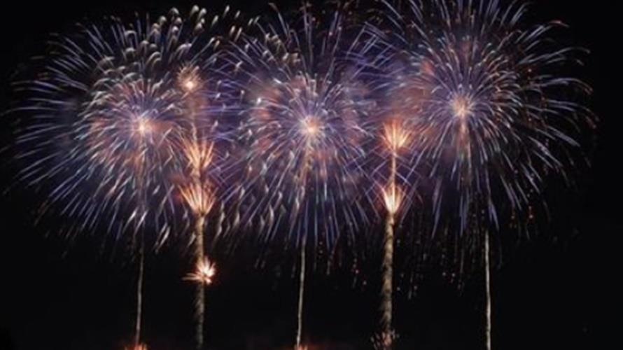 國慶焰火今年在台中施放。(圖/翻攝盧秀燕臉書)