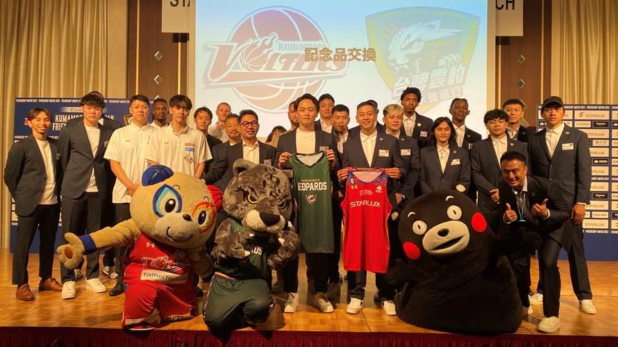 台啤永豐雲豹到日本進行隊史首次海外交流戰。(圖/台啤雲豹提供)