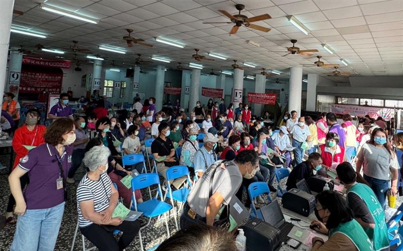 肝基會&港澳台灣慈善基金會愛心獎,苗栗縣獅潭鄉原民免費保肝篩檢活動。