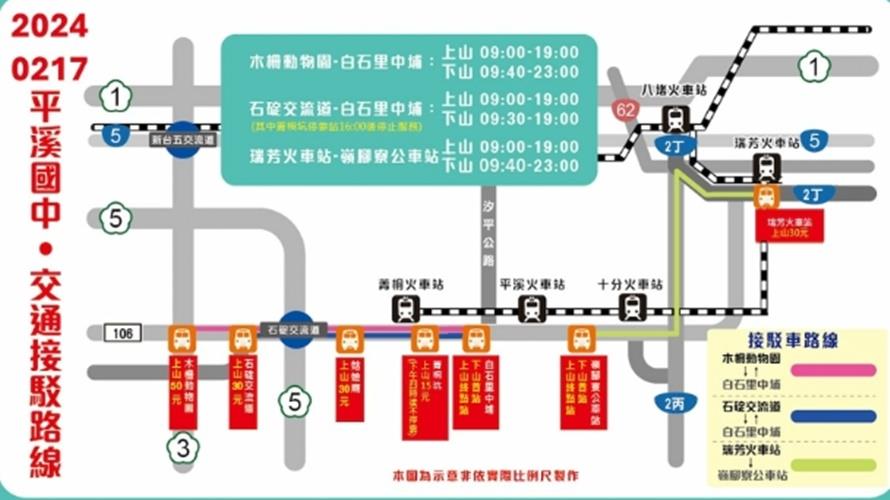平溪天燈節可搭乘接駁車比較方便。(圖/新北市政府提供)
