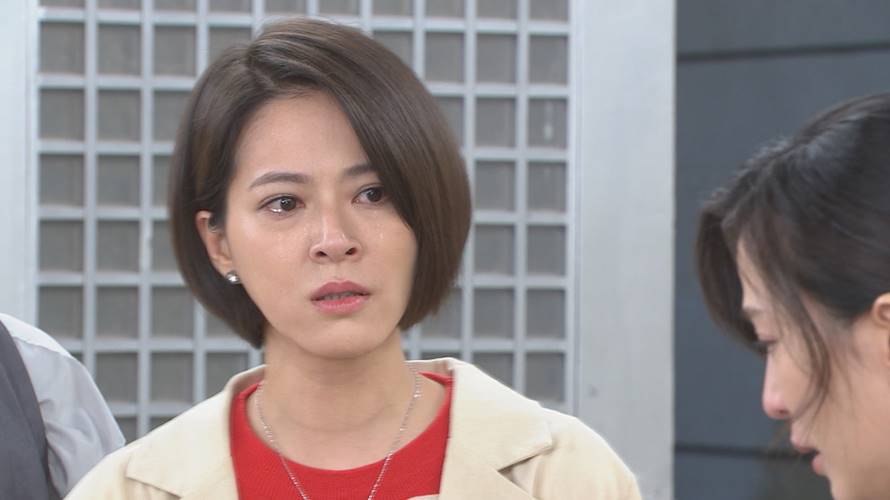 蘇晏霈《市井豪門》中得知身世的真相跑去跟楚宣攤牌。(圖/民視提供)