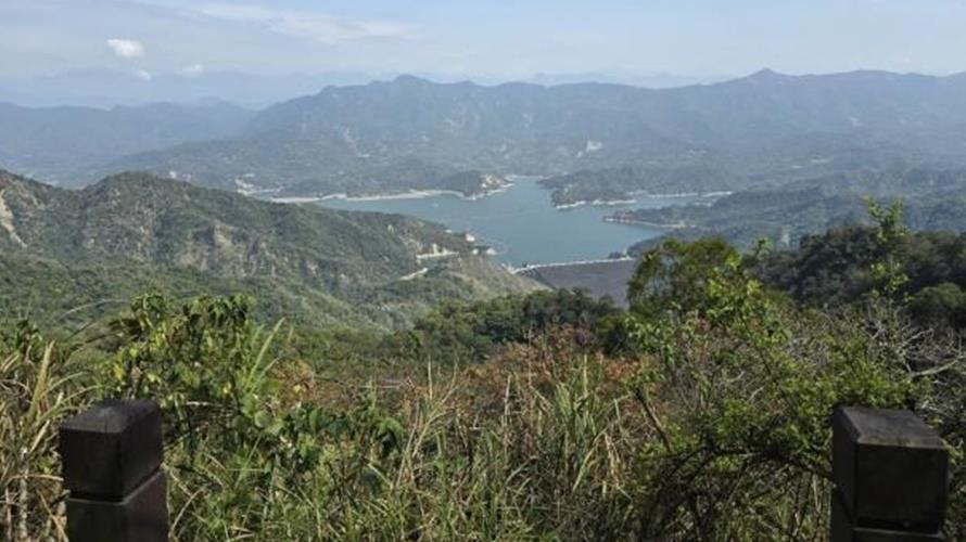 獅額山眺望曾文水庫。(圖/台南市政府提供)