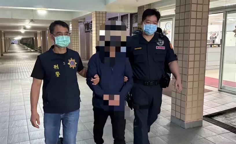 張姓竊嫌移送桃園地檢署偵辦。(圖/航警局提供)