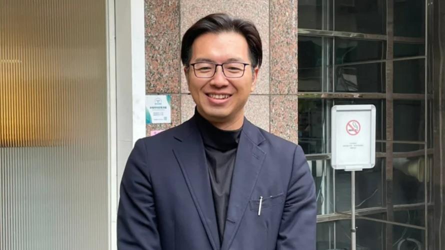 PLG新執行長鄭偉柏談職籃合併問題。(圖/李宇碩攝)
