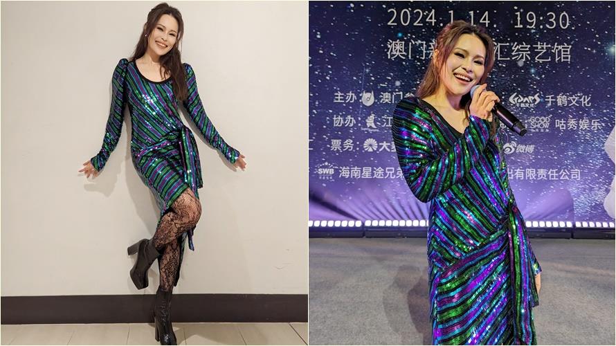 周蕙到澳門。（圖／華研國際提供）