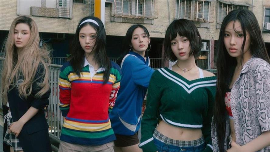 NewJeans 日前宣布解約。(圖/摘自IG)