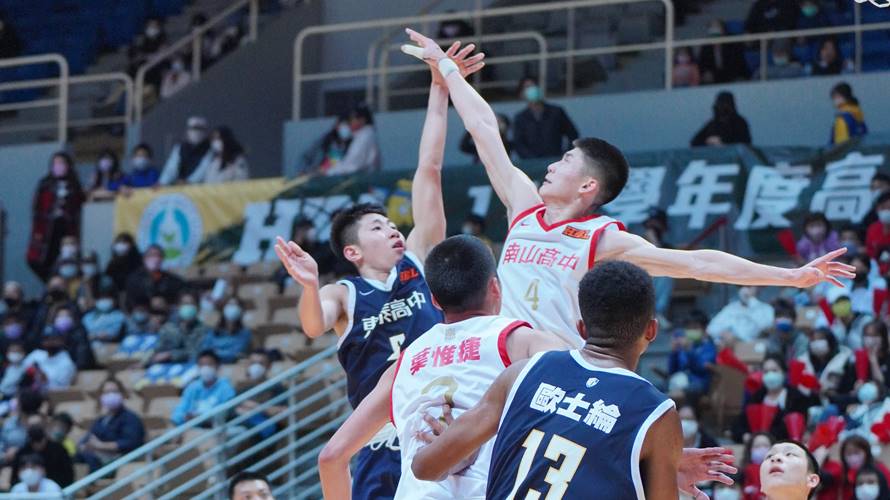 南山險勝東泰,也拿下了四強最後一張門票。(圖/高中體總提供)