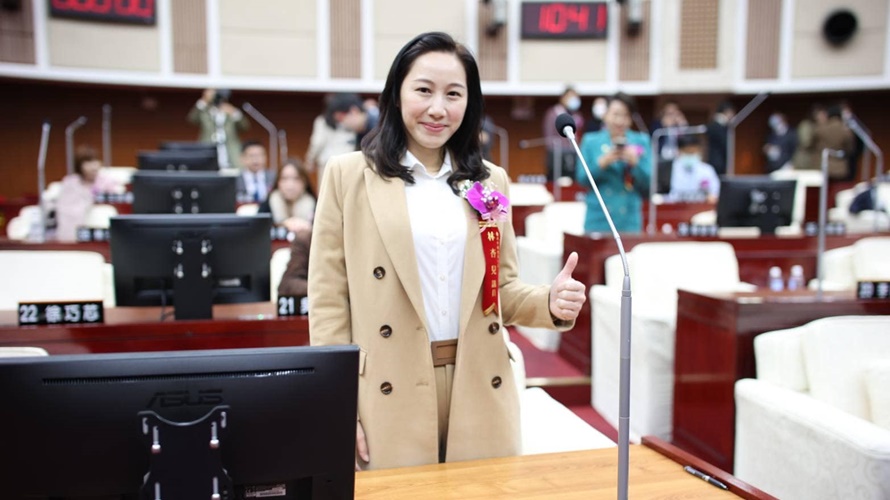 林杏兒被提議員身分當選無效。（圖／翻攝自林杏兒臉書）