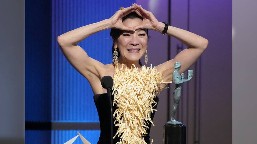楊紫瓊奪美國演員工會最佳女主角。（圖／美聯社）