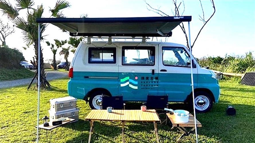 ▲桃園市政府風景區管理處將推出全新旅遊移動宣傳車「探索北橫號」,即將正式亮相!