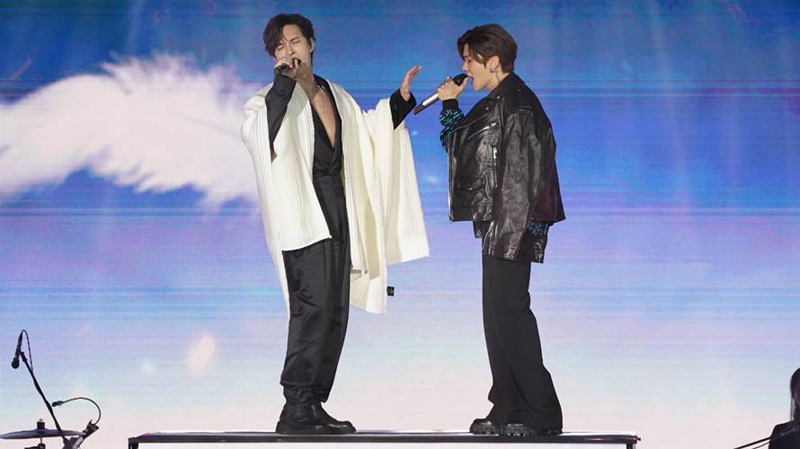 陳勢安、畢書盡時隔7年再度合體，演唱默契依舊十足。（圖／新北市政府觀光旅遊局提供）