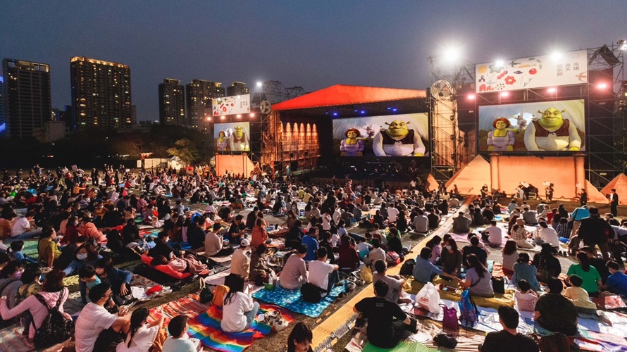 《史瑞克2》今年3月將在高美館草坡上演。(圖／高雄市文化局提供)