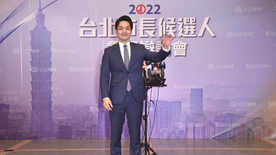 蔣萬安批陳時中跟北市民有仇。（圖／三立提供）