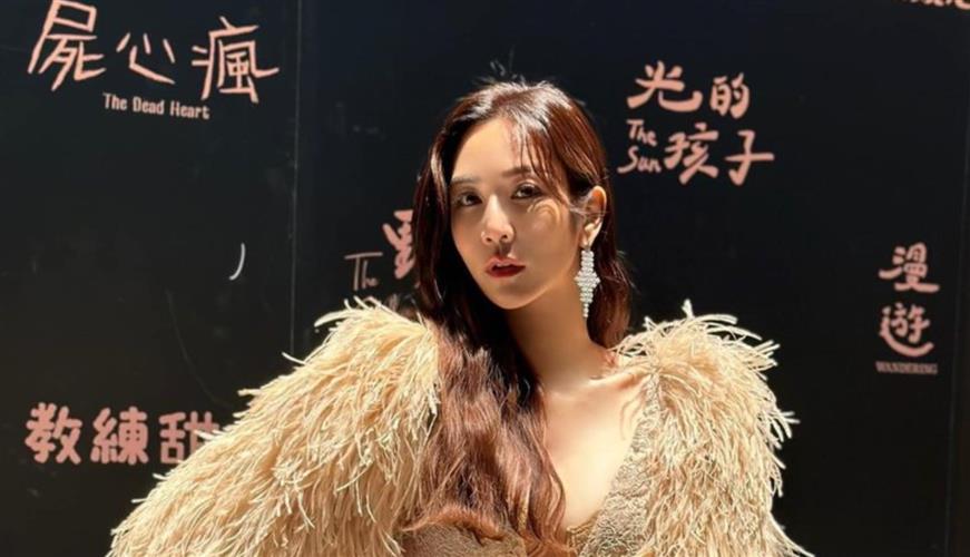 曾莞婷在「影后」中飾演凍齡傲嬌女神「潘茵茵」。(圖/摘自臉書)