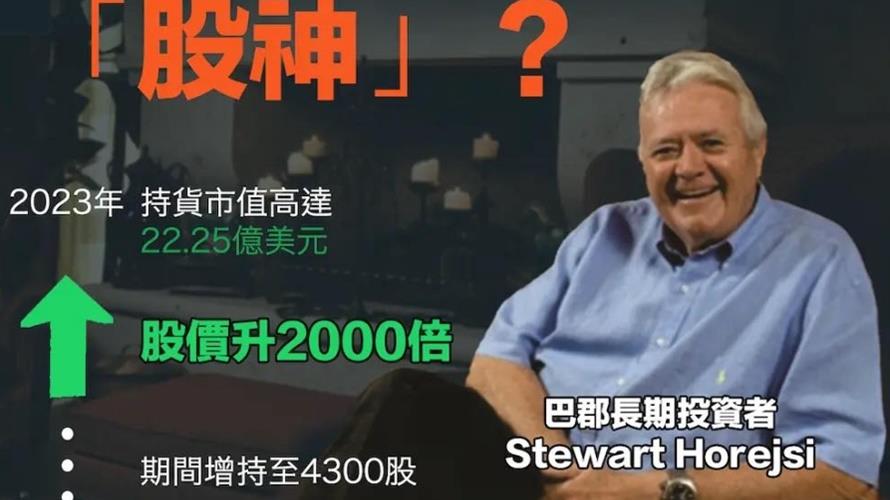 Stewart Horejsi告訴我們投資對很重要。(圖/翻攝謝金河臉書)