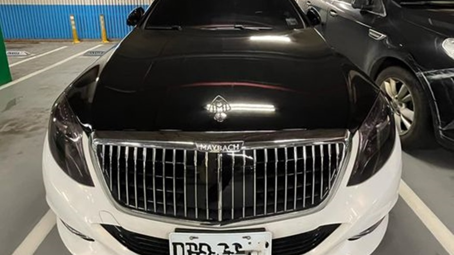 邁巴赫是千萬名車。（圖／翻攝爆廢公社二館）
