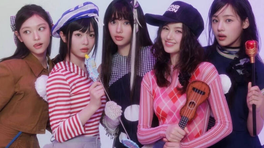 南韓人氣女團NewJeans現今正與母公司HYBE打官司。(圖 / 摘自IG)