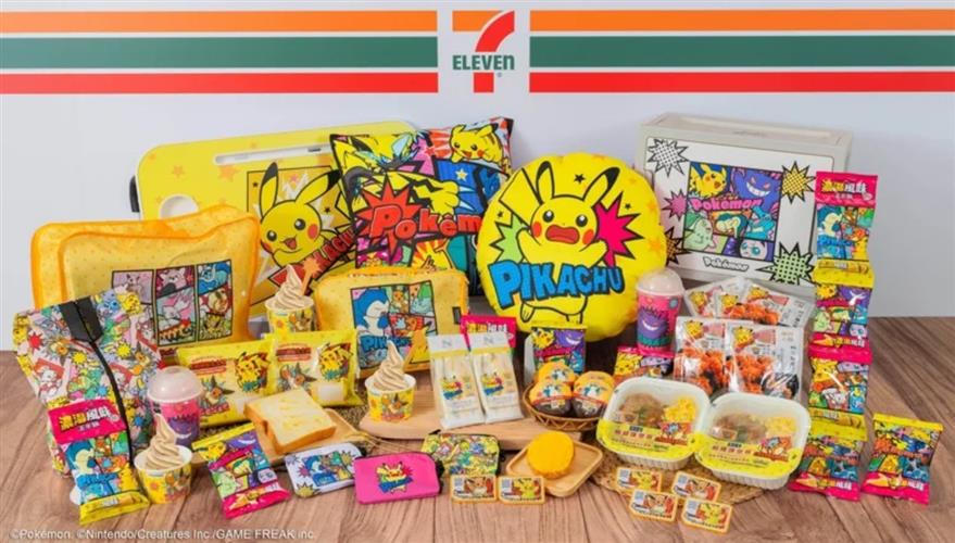 7-ELEVEN攜手「寶可夢」推第二波合作，全新「寶可夢冬季嘉年華」主題超萌限定商品搶先曝光；12月11日至12月31日購買寶可夢系列指定商品，可於OPENPOINT APP「小7集點卡」獲得對應點數，集滿5點送限定款Lucky STAR Ga-Olé卡匣，數量有限送完為止。(圖／7-ELEVEN提供)