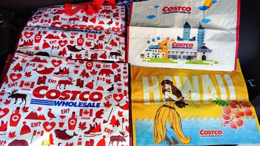 好市多購物袋不少人覺得好用。(圖/翻攝Costco好市多 商品經驗老實說)