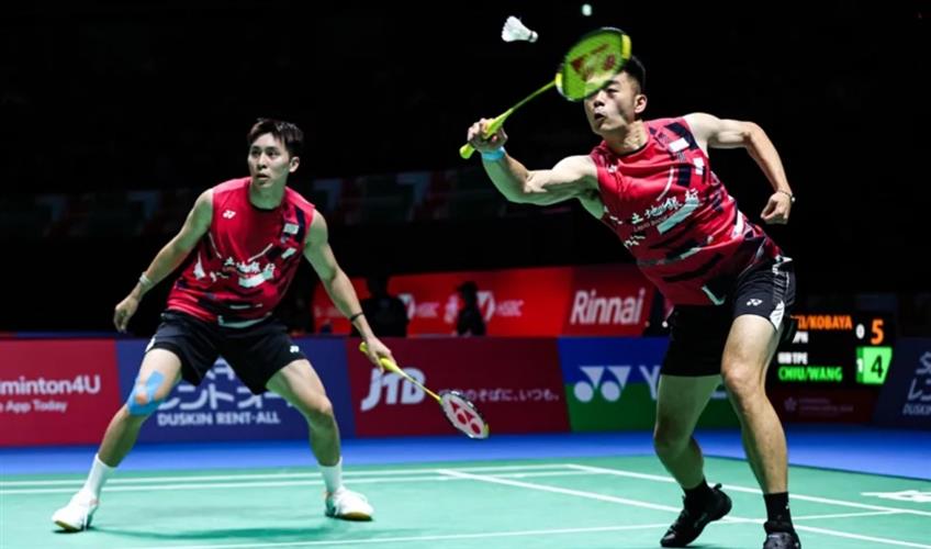 邱相榤(右)和王齊麟。(圖/Badminton Photo提供)