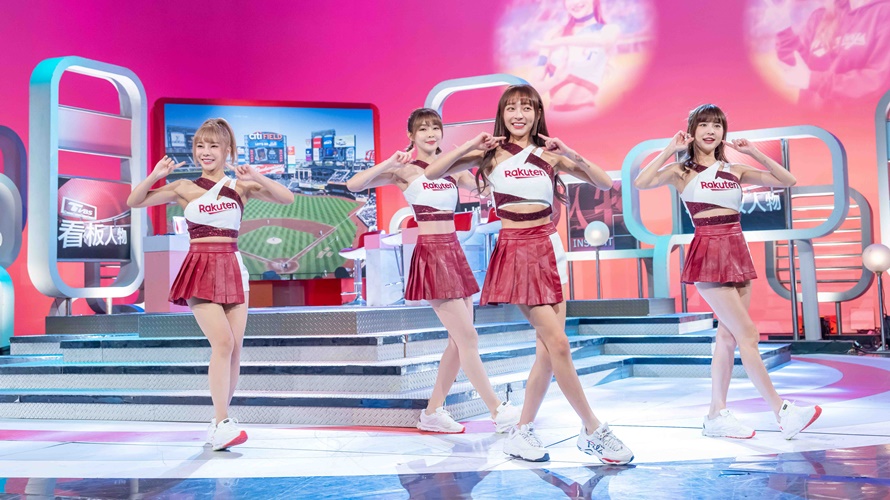 樂天女孩前進美國大聯盟之前上節目接受訪問。（圖／TVBS提供）