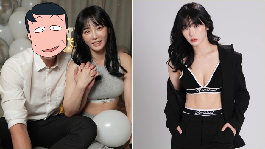 女星舒子晨老公被起底，竟是排球運動員許美中。（圖／翻攝自舒子晨臉書）