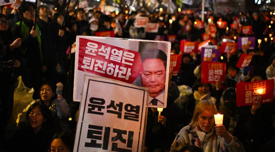 南韓總統尹錫悅的彈劾案將在7日晚間進行表決。(圖 / 摘自X)