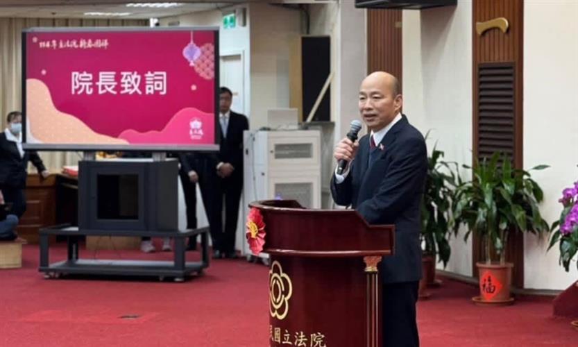 立法院長韓國瑜。（圖／摘自臉書）