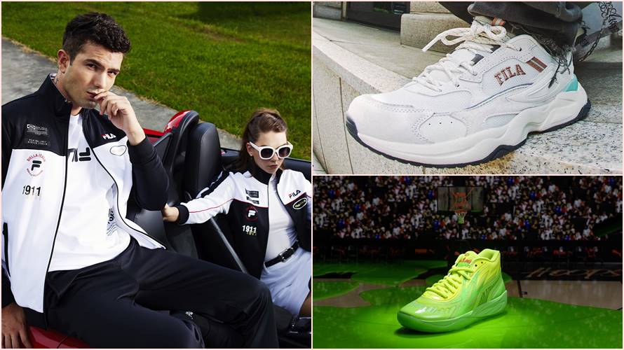 FILA韓風新復古色塊搶眼　PUMA聯手怪奇生物史萊姆