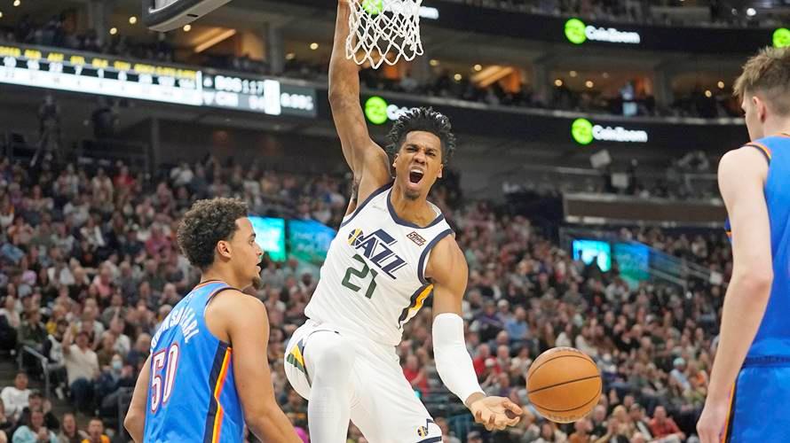 顏行書預告NBA火鍋王「白邊」來台最終時間點。(圖/美聯社)