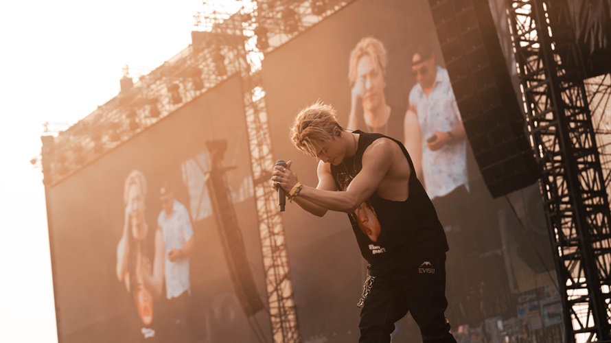 J.Sheon受邀到Rolling Loud音樂祭演出。（圖／Rolling Loud提供）