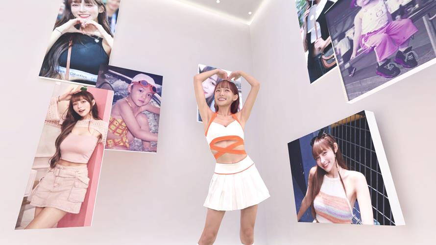 不只10年《林襄沉浸式寫真》有林襄成長史。（ 圖／HTC VIVE ORIGINALS提供）