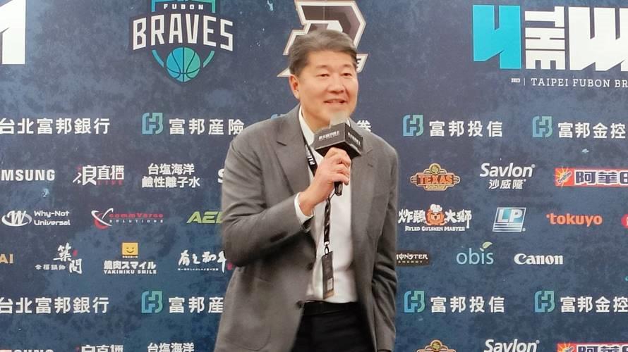 PLG會長張嗣漢向媒體亮相。(圖/李宇碩攝)