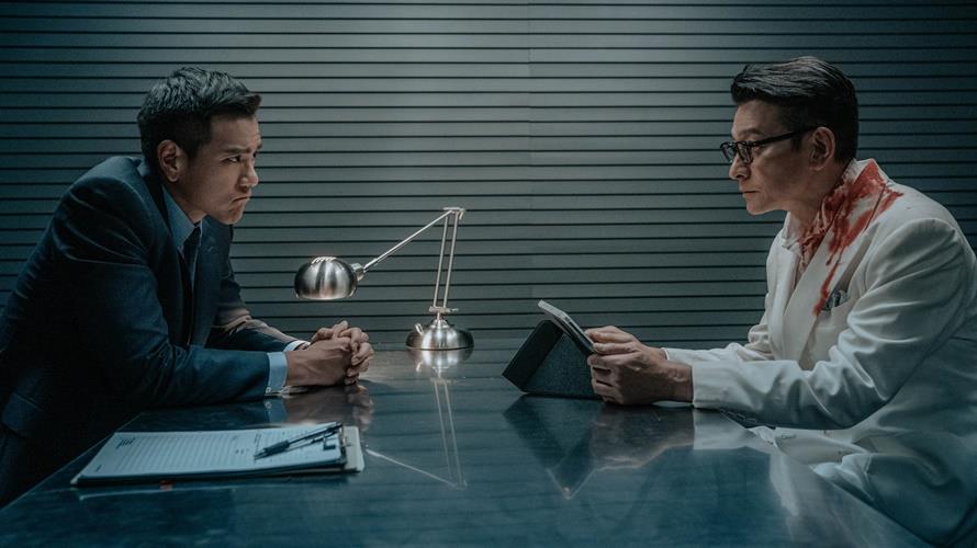 彭于晏坦言罵不下去劉德華，NG兩三次。（圖／華映提供）