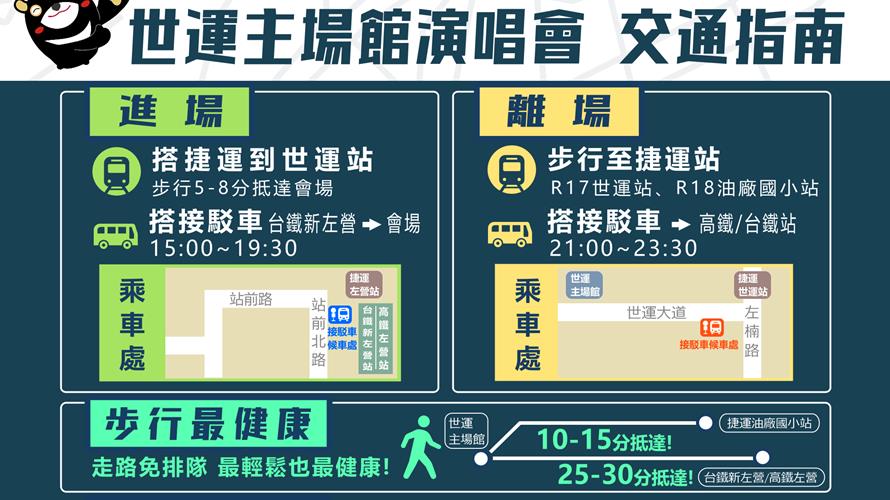 Ed Sheeran即將於2月3日在世運主場館開唱。(圖/高雄市交通局提供)