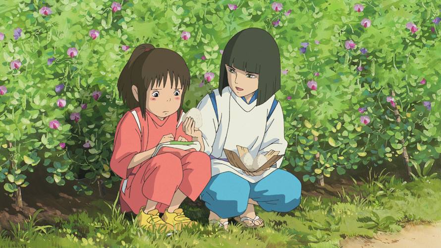 千尋(圖左)與白龍的動人情感,觸動許多觀眾。(圖/甲上娛樂提供)