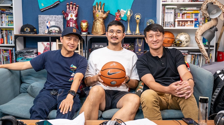Podcast節目《籃人543》談HBL。(圖/籃人543提供)