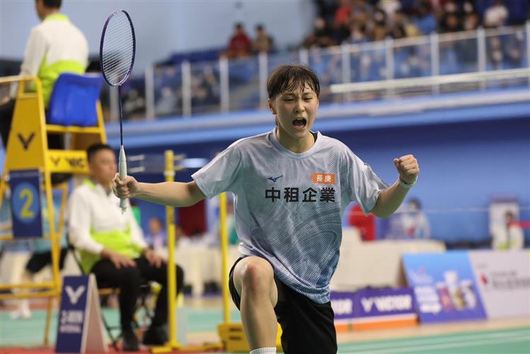 臺北市大同高中(市立)廖元琪搶下頭香。（圖／臺北市教育局提供）