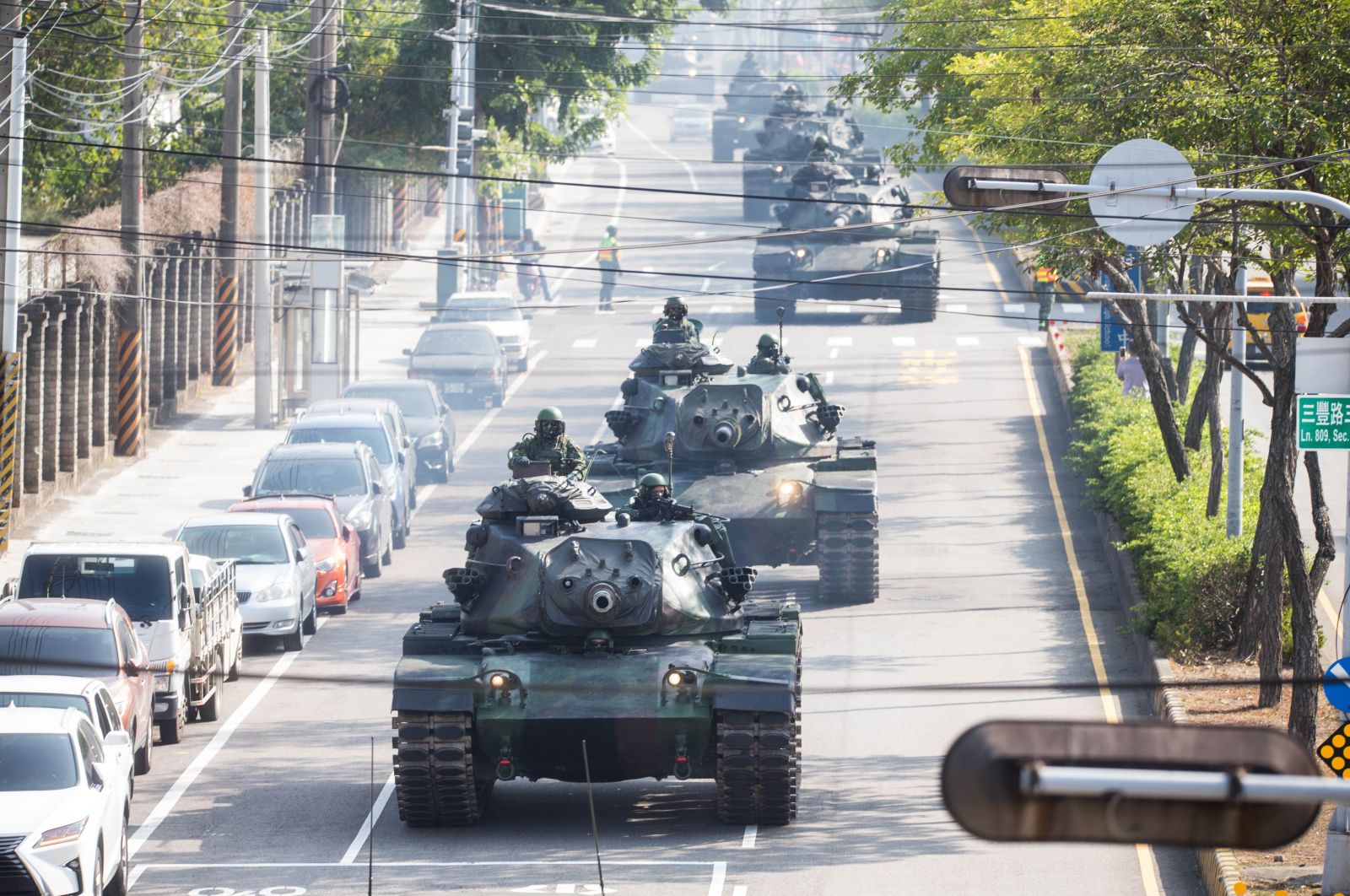 M60A3戰車是國軍地面部隊所使用的主力戰車。資料照片