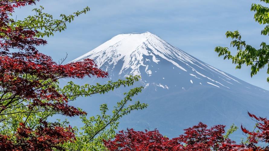 2月東京旅遊,網友推薦富士山。(示意圖/取自pexels)