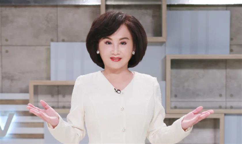 胡婉玲半年前開始著手發展AI主播,她認為科技輔助新聞,讓觀眾有不同感受。(圖/民視提供)