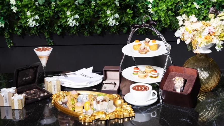 DAMIANI與微風集團聯名打造全新瑪格麗特皇后頂級午茶饗宴。(圖／戴美安妮提供)