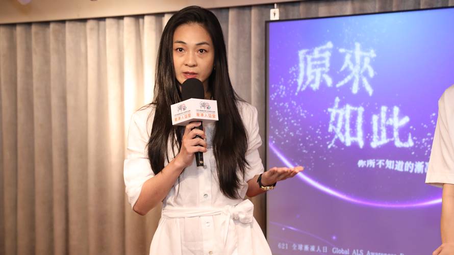 曾入圍金馬女配的女星陳雪甄主演漸凍人電影。（圖／漸凍人協會提供）