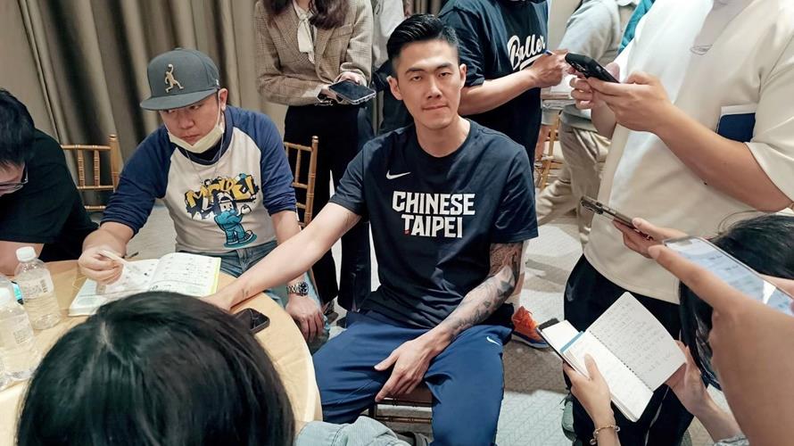劉錚要球迷挺中華隊，不要還沒打就先漏氣。（圖／李宇碩攝）